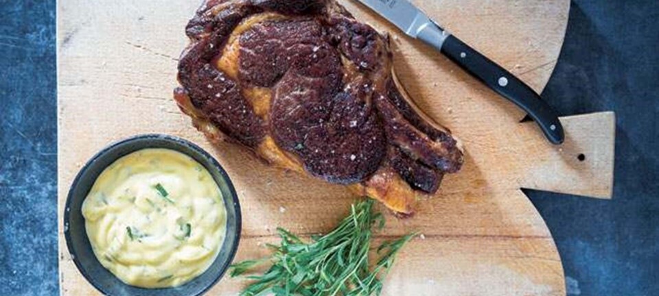 Côte de boeuf med bearnaise
