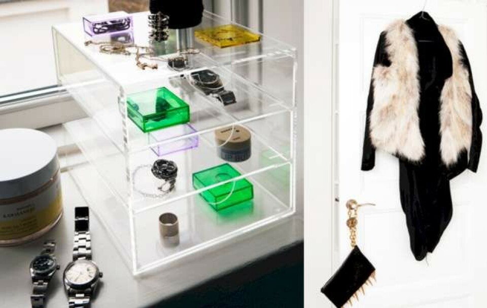 Se et klædeskab: Feminin rock-stil