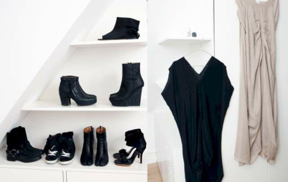 Se et klædeskab: Feminin rock-stil