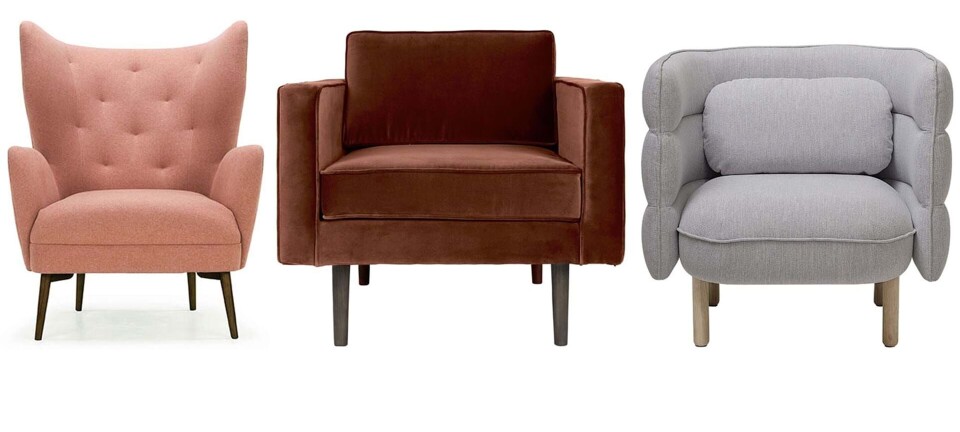 21 lækre lænestole på 3 budgetter