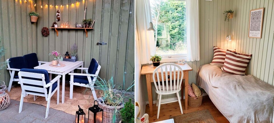 ”Det lille grønne sommerhus ved Vesterhavet vækker minder tilbage til min barndom”