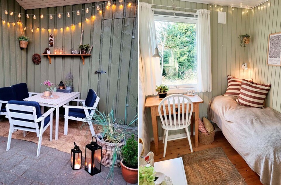 ”Det lille grønne sommerhus ved Vesterhavet vækker minder tilbage til min barndom”