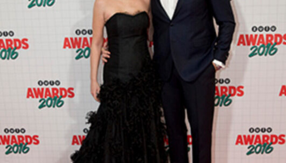 Tori og manden Dean McDermott. (Foto: Lars E- Andreasen)