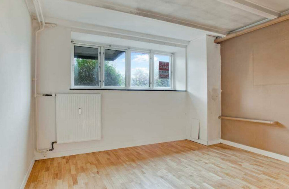 Gæsteværelset før renoveringen.