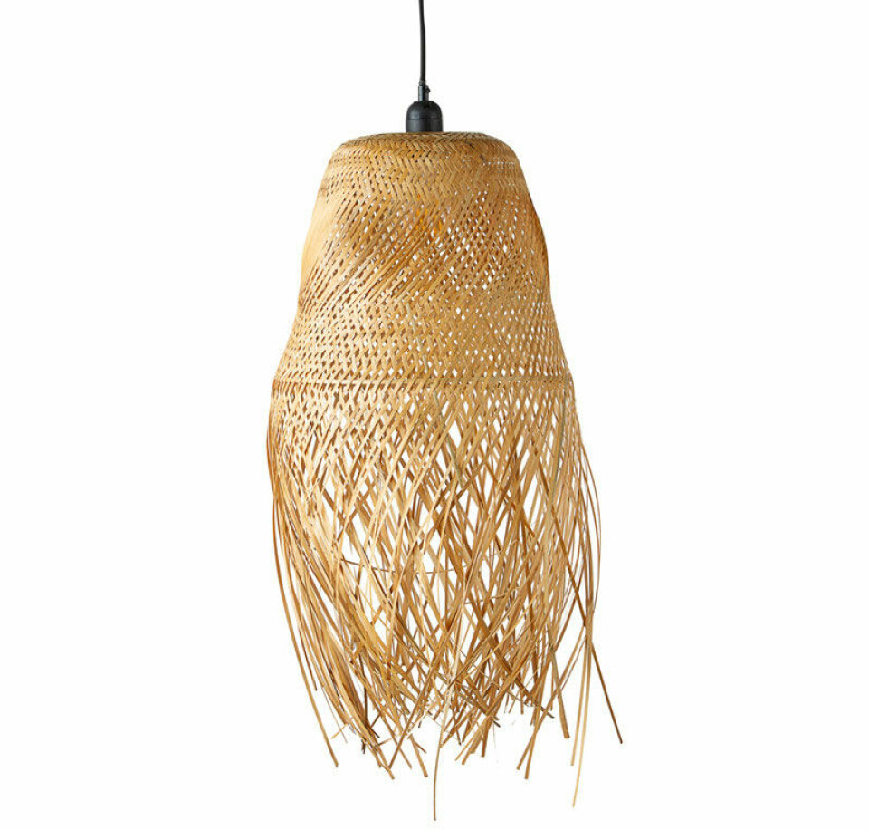 Créton Maison rattan lampe