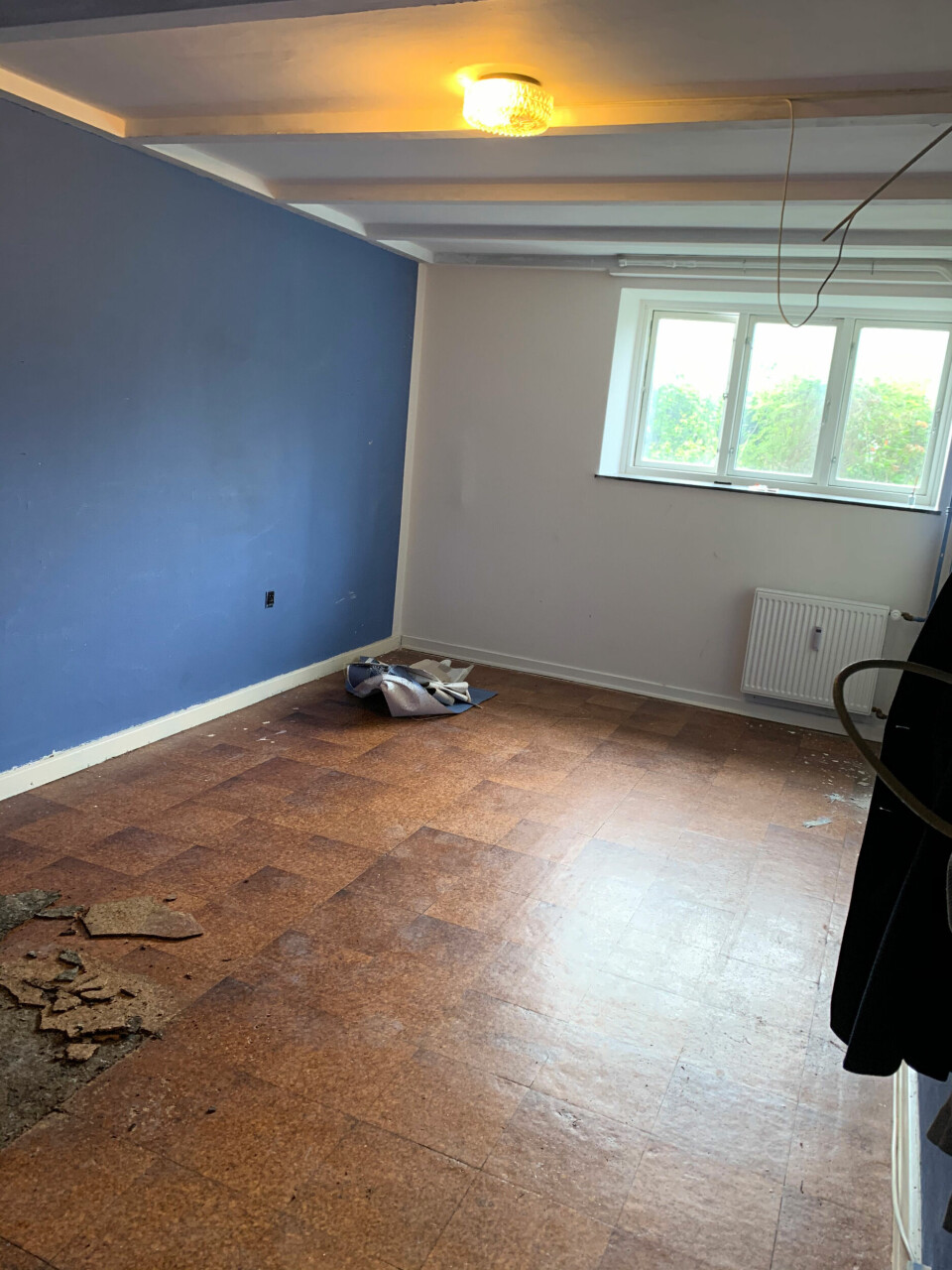 Soveværelset før renoveringen.