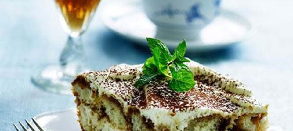 Tiramisu med færre kalorier