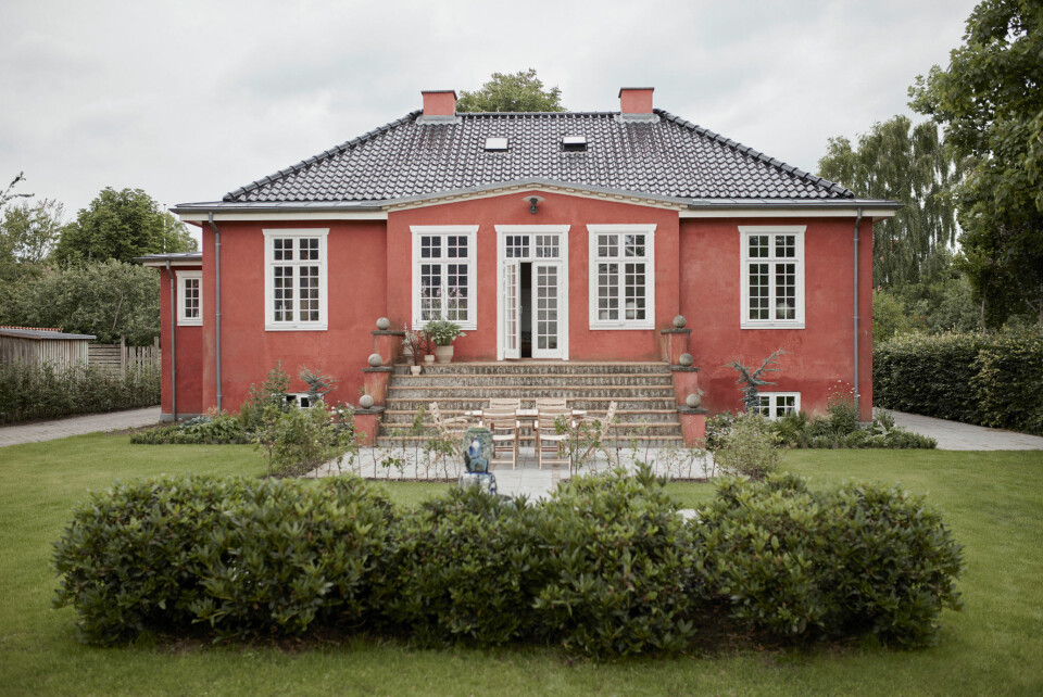 Den røde villa ligger i Aalborg og blev bygget tilbage i 1928