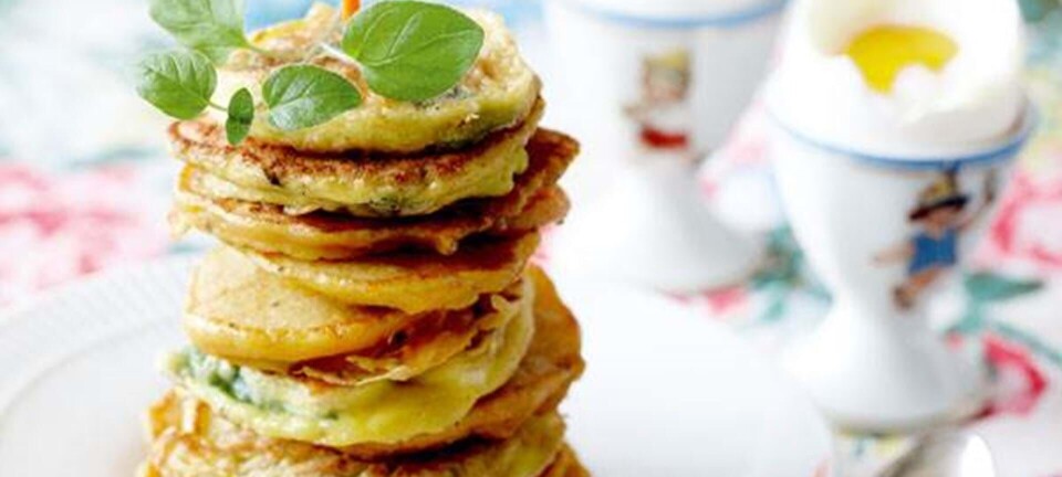 Omelet med gulerødder