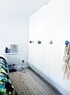 Rå detaljer i det gamle byhus