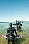 Kitesurfing: Dragetæmmer på bar bund
