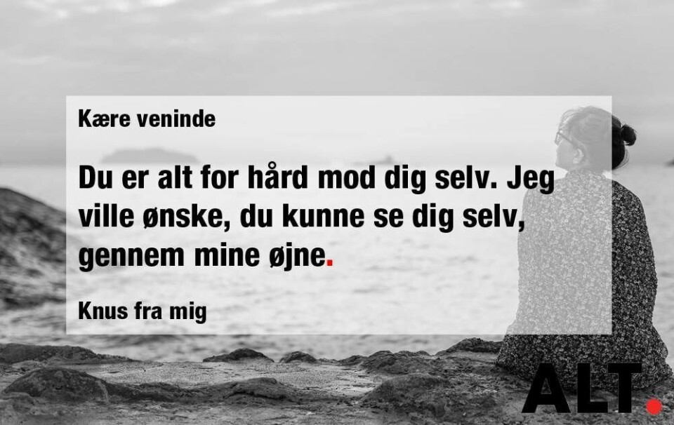 Hvis du kunne lave én ting om hos din veninde, hvad skulle det så være?
