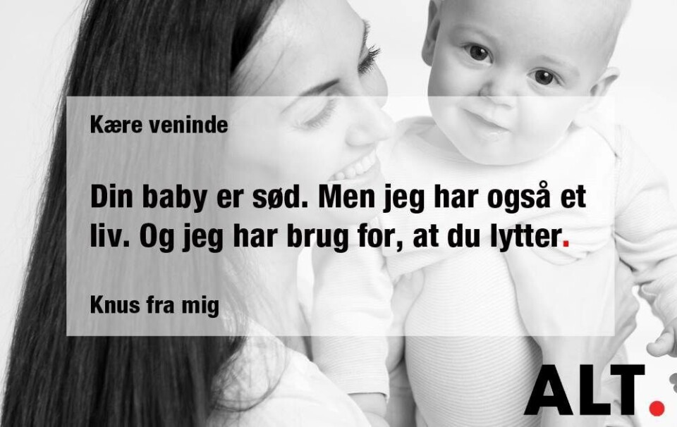 Hvis du kunne lave én ting om hos din veninde, hvad skulle det så være?