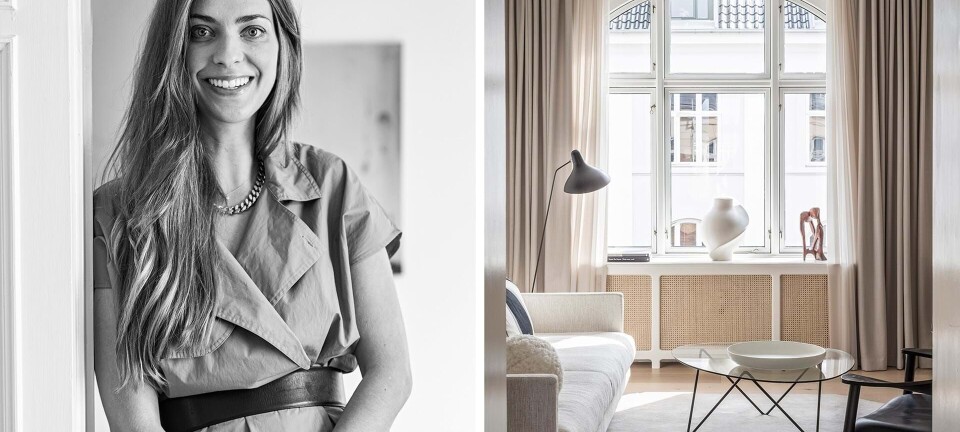 Beige toner og grønne kig: Kiki og Kasper har skabt deres drømmehjem midt på Frederiksberg