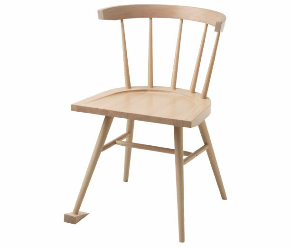 Spisebordsstol, Markerad fra Ikea.