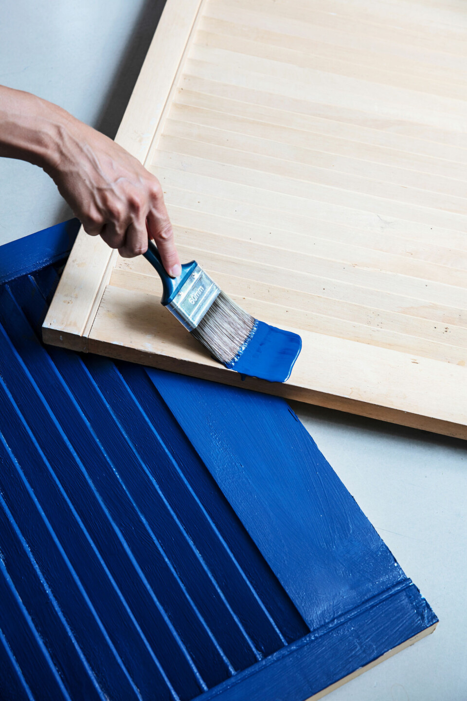 Gavl af vinduesskodder DIY.