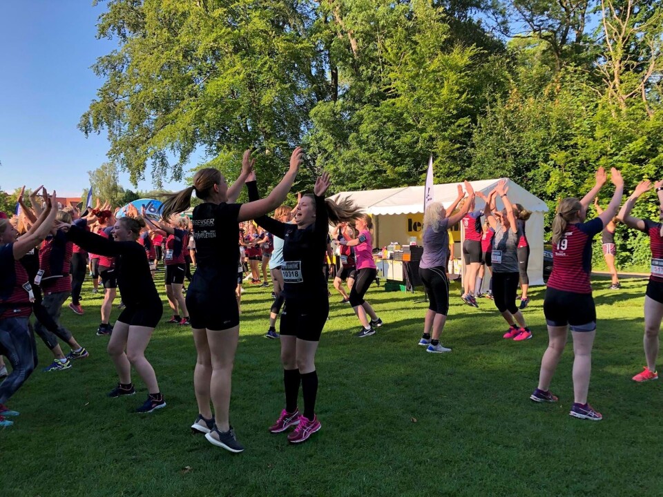 Se dagens bedste billeder fra Kvindeløbet i Odense