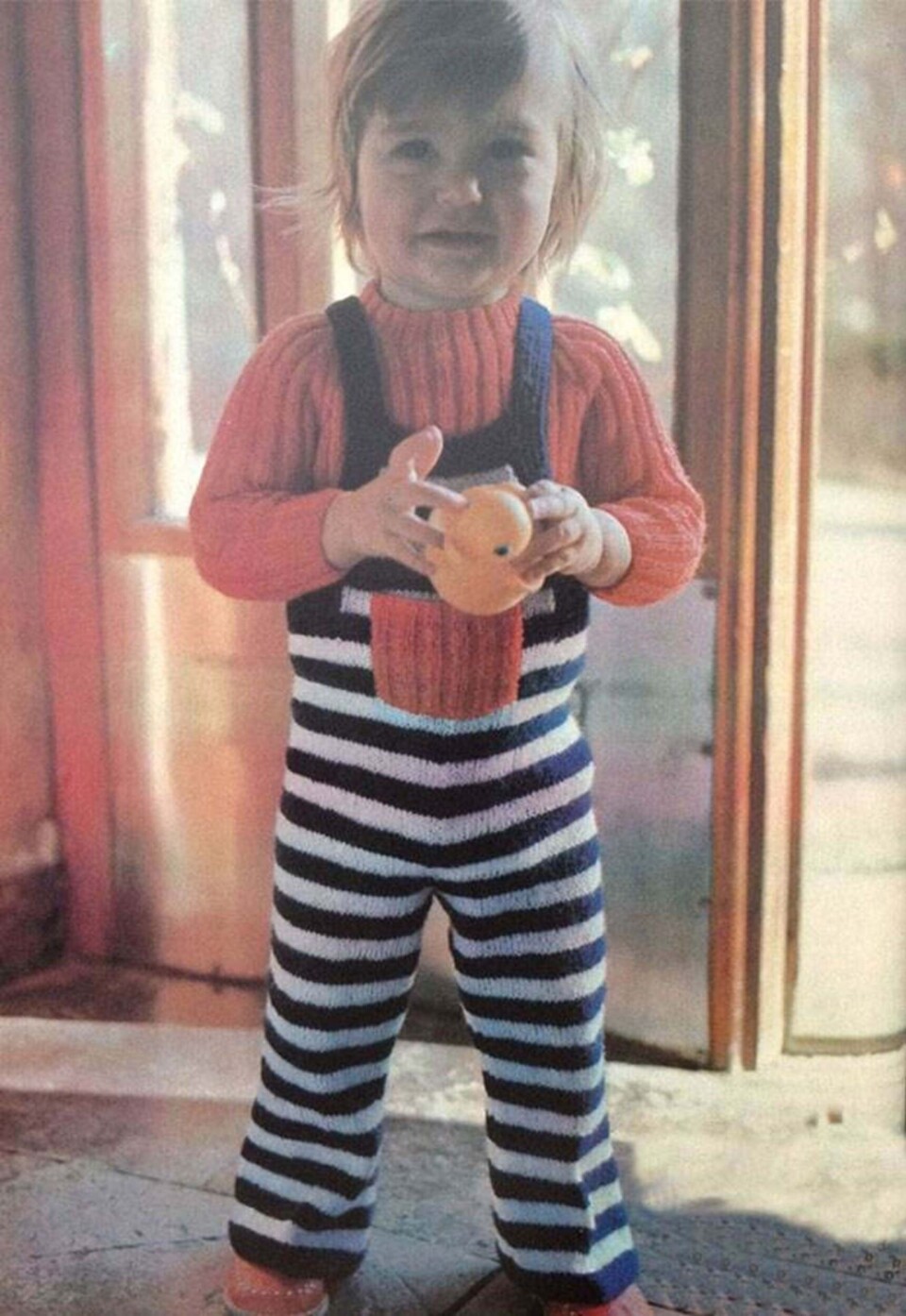 Skøn retro: Smarte strikkede bukser