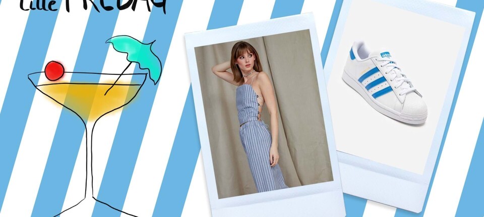 Lille fredag i maritime striber og højt humør