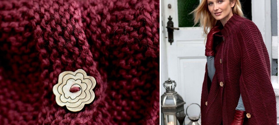 Strik en dejlig varm poncho