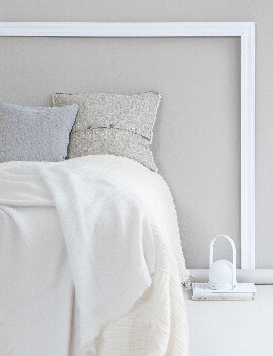 DIY sengegavl med stuk.