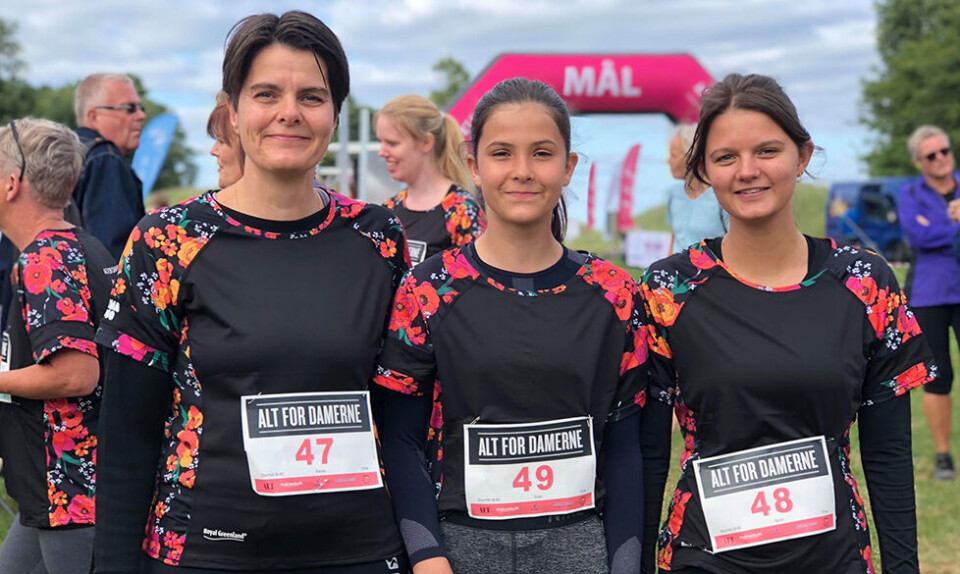 Se dagens bedste billeder fra Kvindeløbet i Fredericia