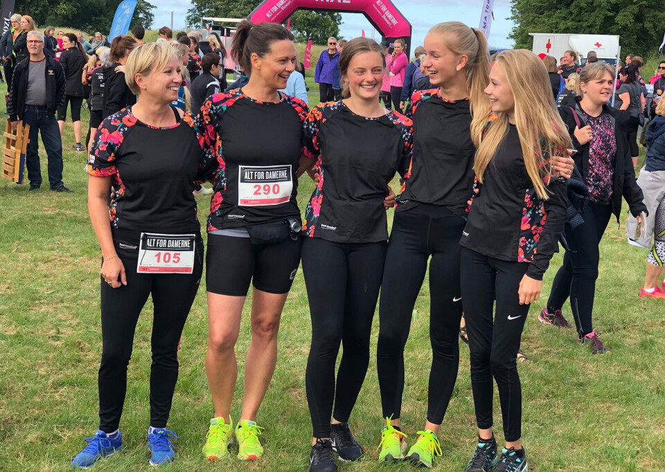 Se dagens bedste billeder fra Kvindeløbet i Fredericia