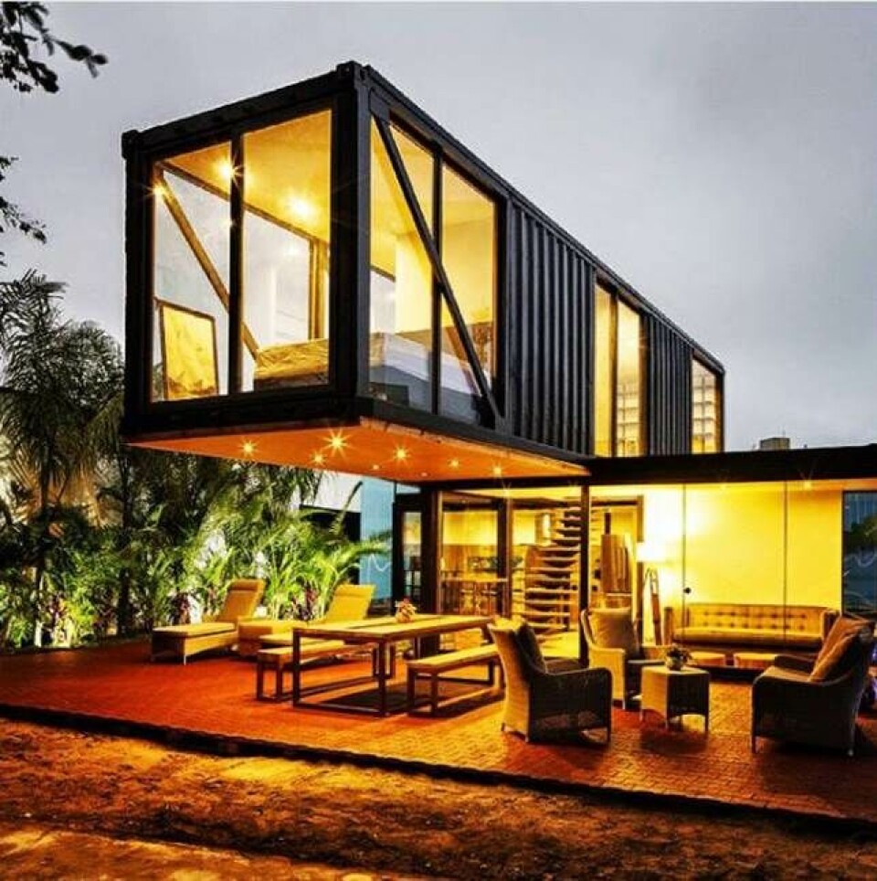 10 fantastiske containerhuse