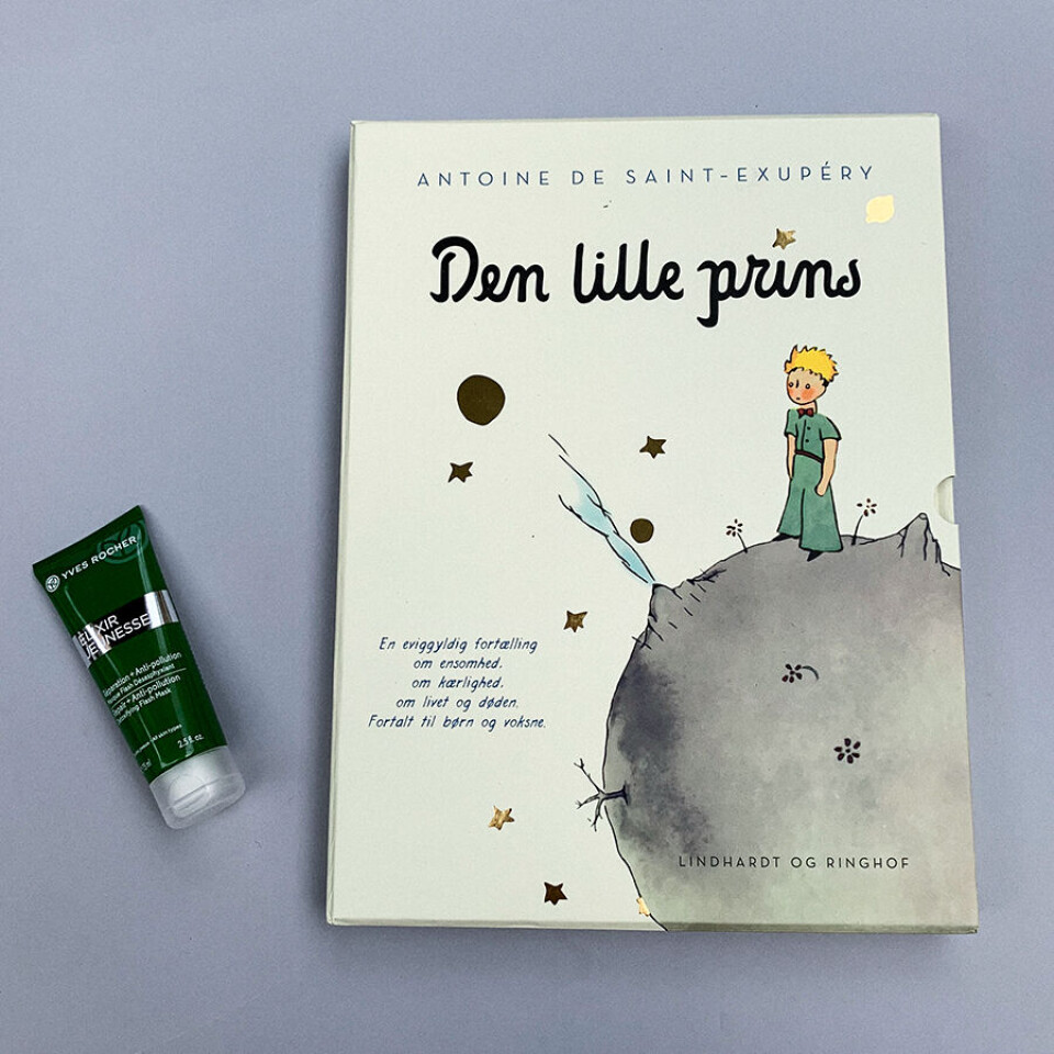 Den lille prins af Antoine de Saint-Exupéry og Elixir Jeunesse Detoxifying Flash Mask, Yves Rocher