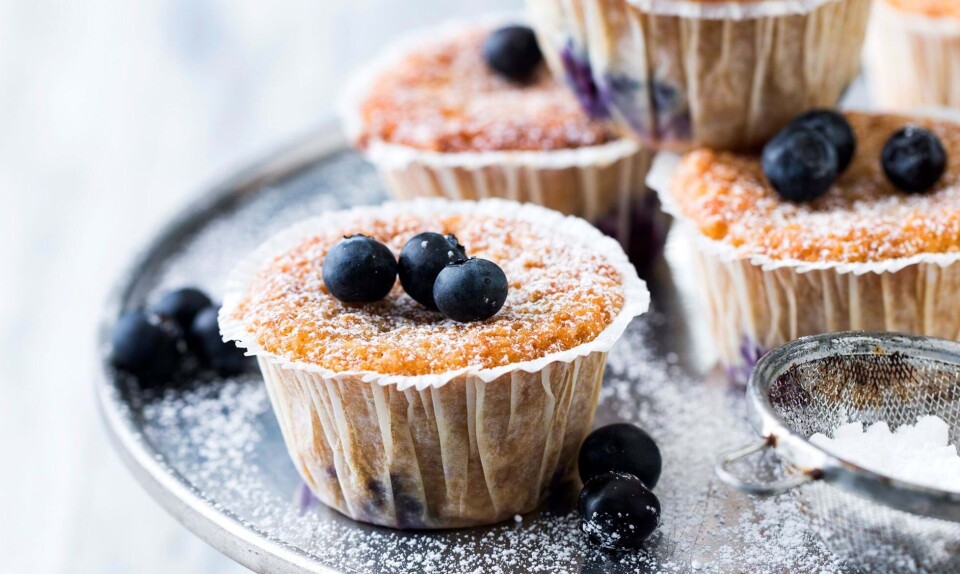 Opskrift på makronmuffins