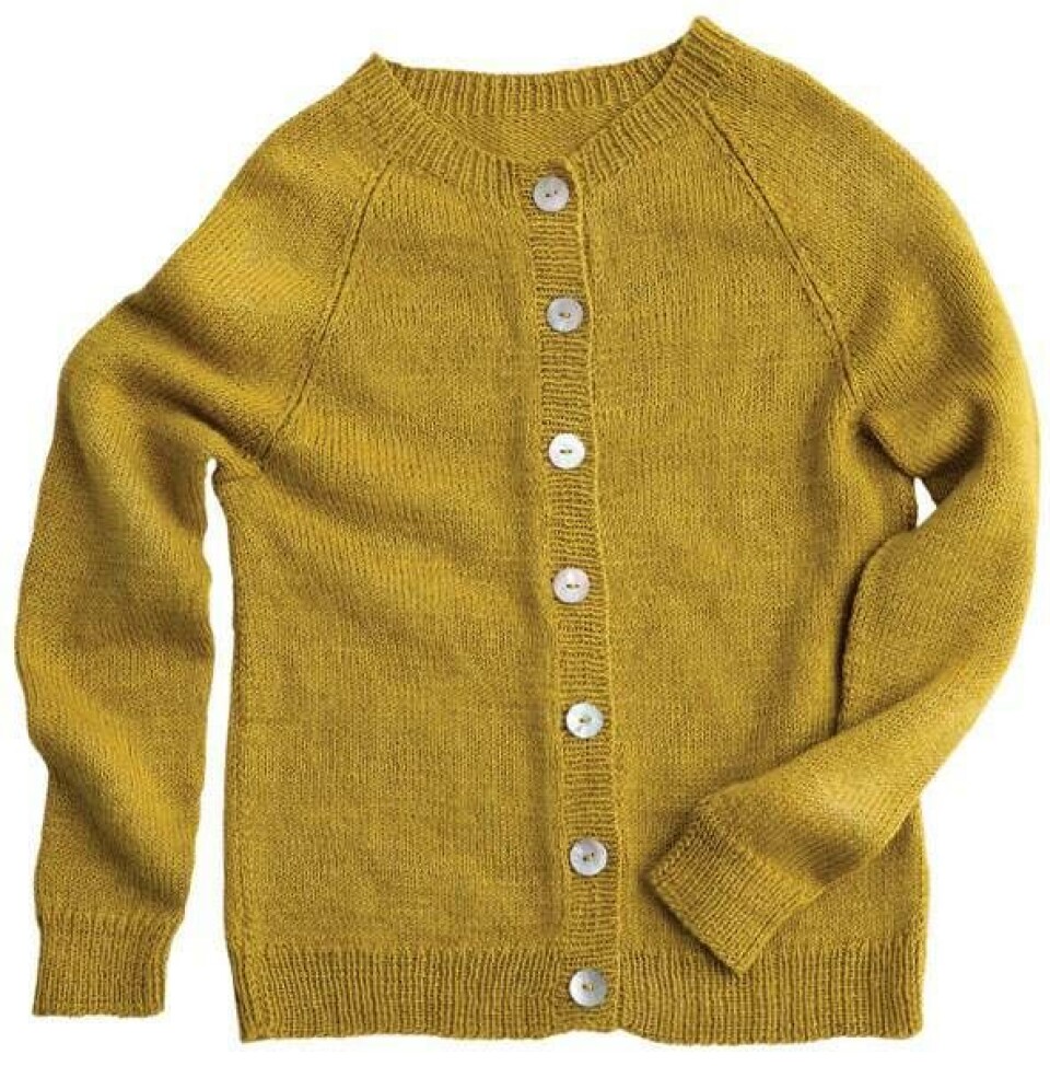 Karrygul raglancardigan