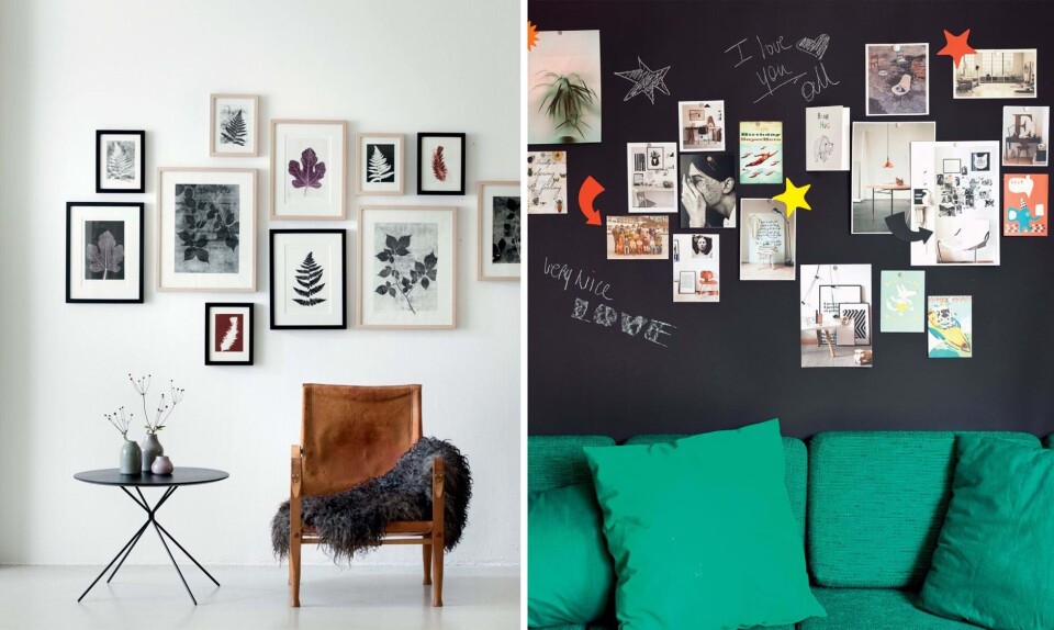 STOR DIY GUIDE: Den perfekte gallerivæg