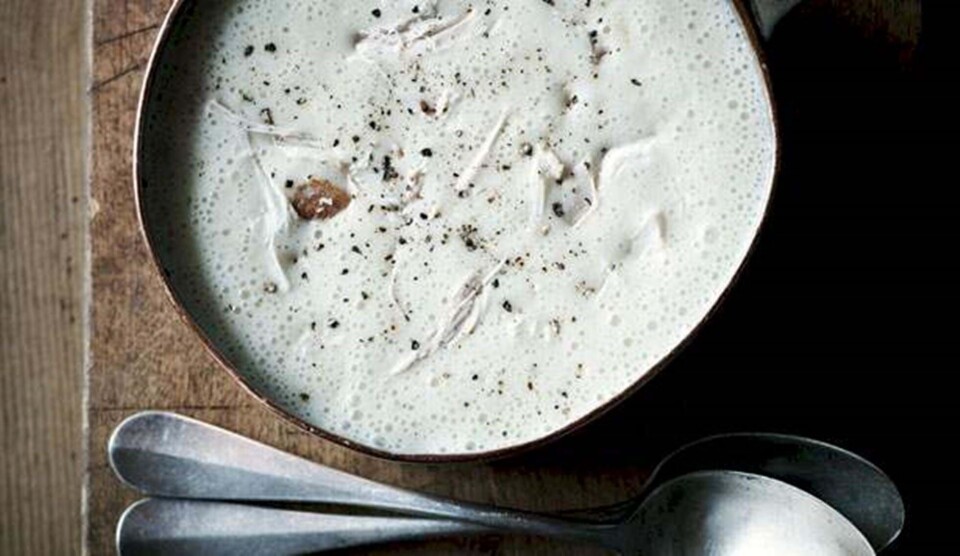 Trin for trin: Landkylling i porre-kartoffelsuppe