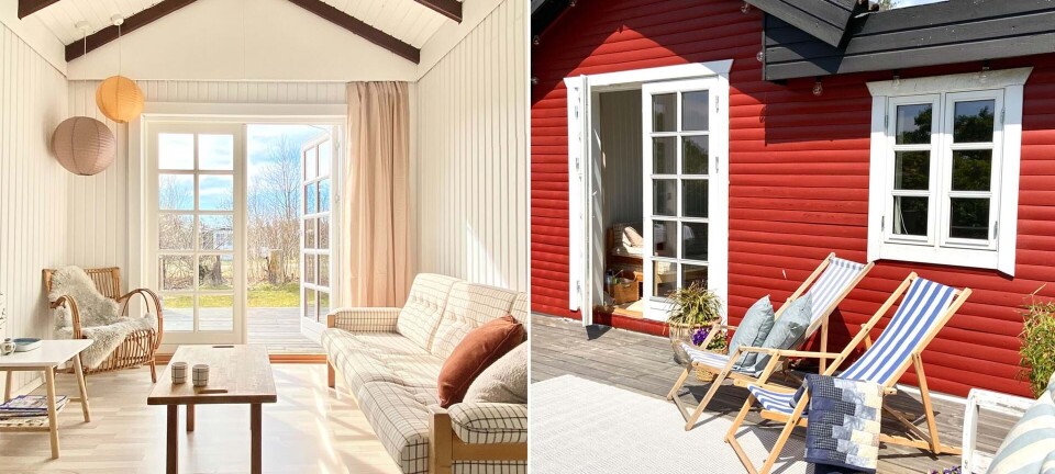 'I det øjeblik jeg så huset, følte jeg, at det opfyldte alle mine forestillinger om et sommerhus'