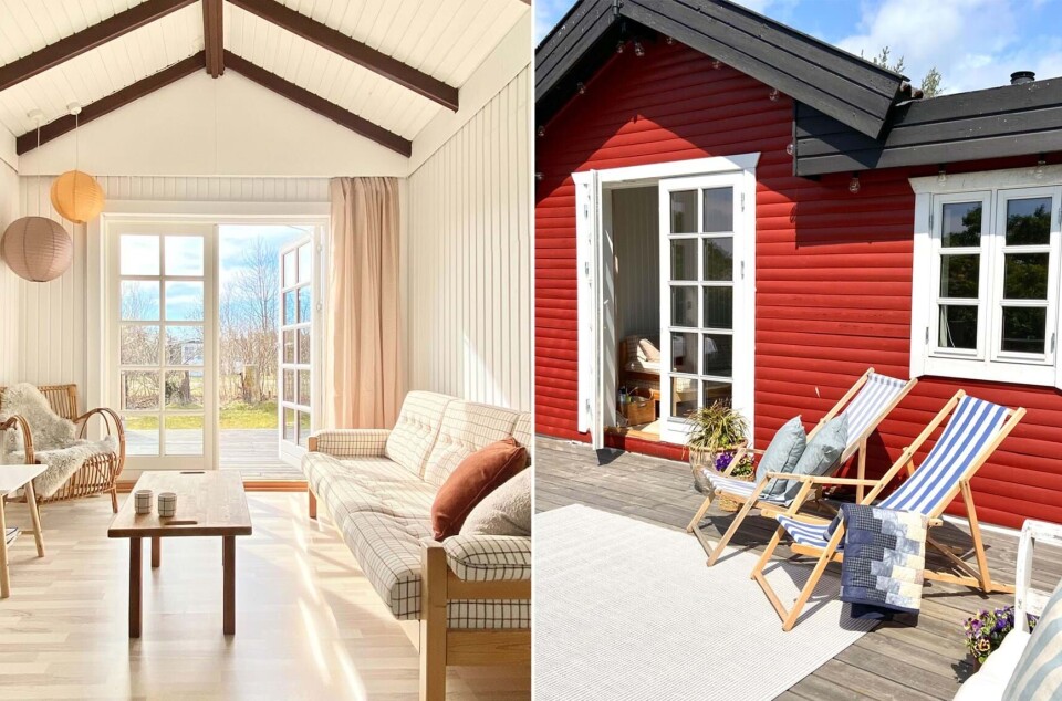 'I det øjeblik jeg så huset, følte jeg, at det opfyldte alle mine forestillinger om et sommerhus'