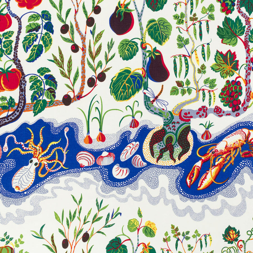 Svenskt Tenn Textile Italian Dinner