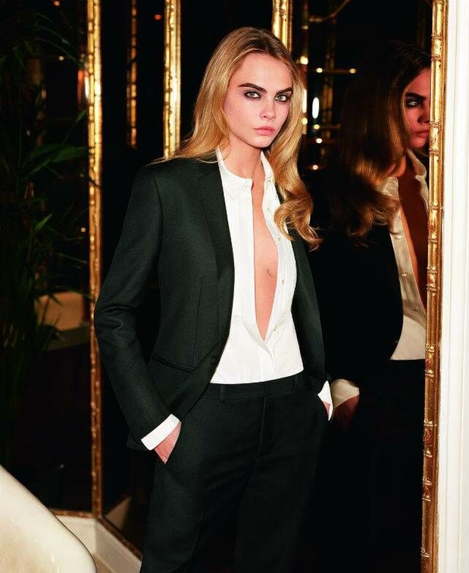 Cara Delevingne i ny kampagne for Topshop
