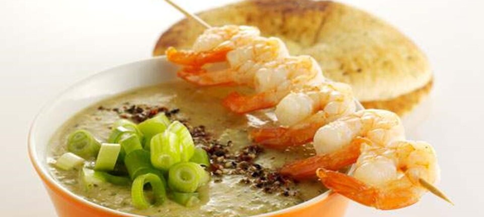 Courgettesuppe a la Østen