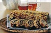 Kringle med chokolade- og birkesfyld