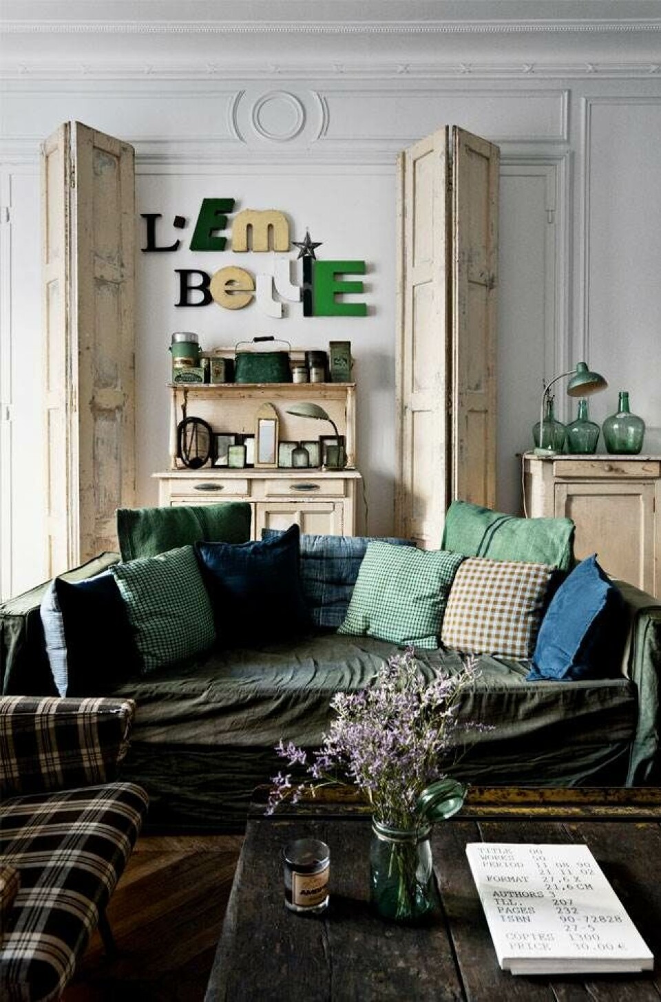 Lejlighed med vintage: Landlig idyl - midt i Paris