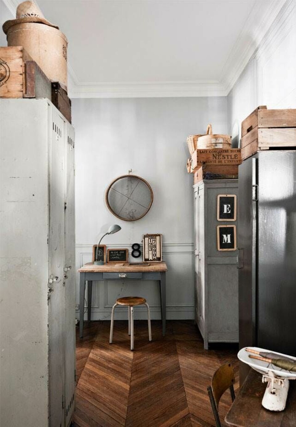 Lejlighed med vintage: Landlig idyl - midt i Paris