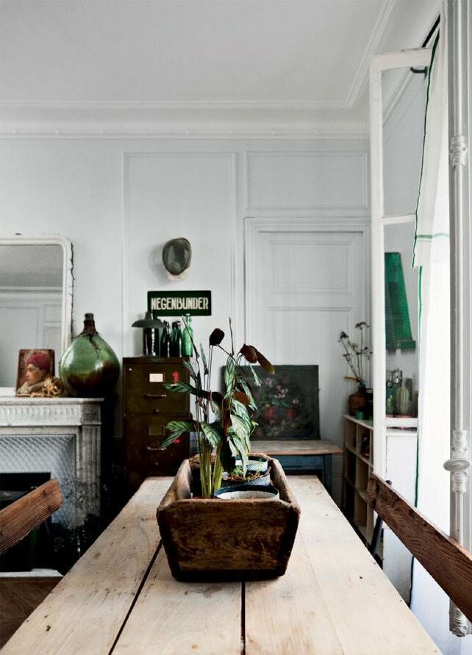 Lejlighed med vintage: Landlig idyl - midt i Paris