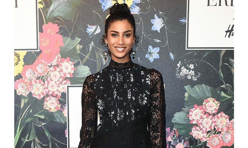Imaan Hammam H&M Erdem