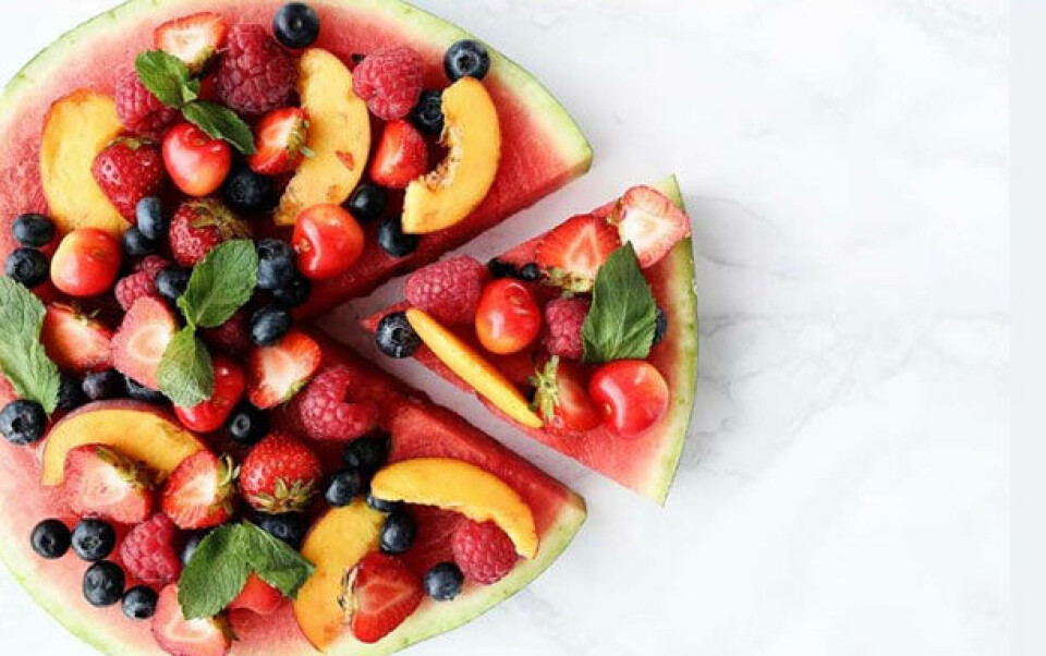 Vandmelonpizza