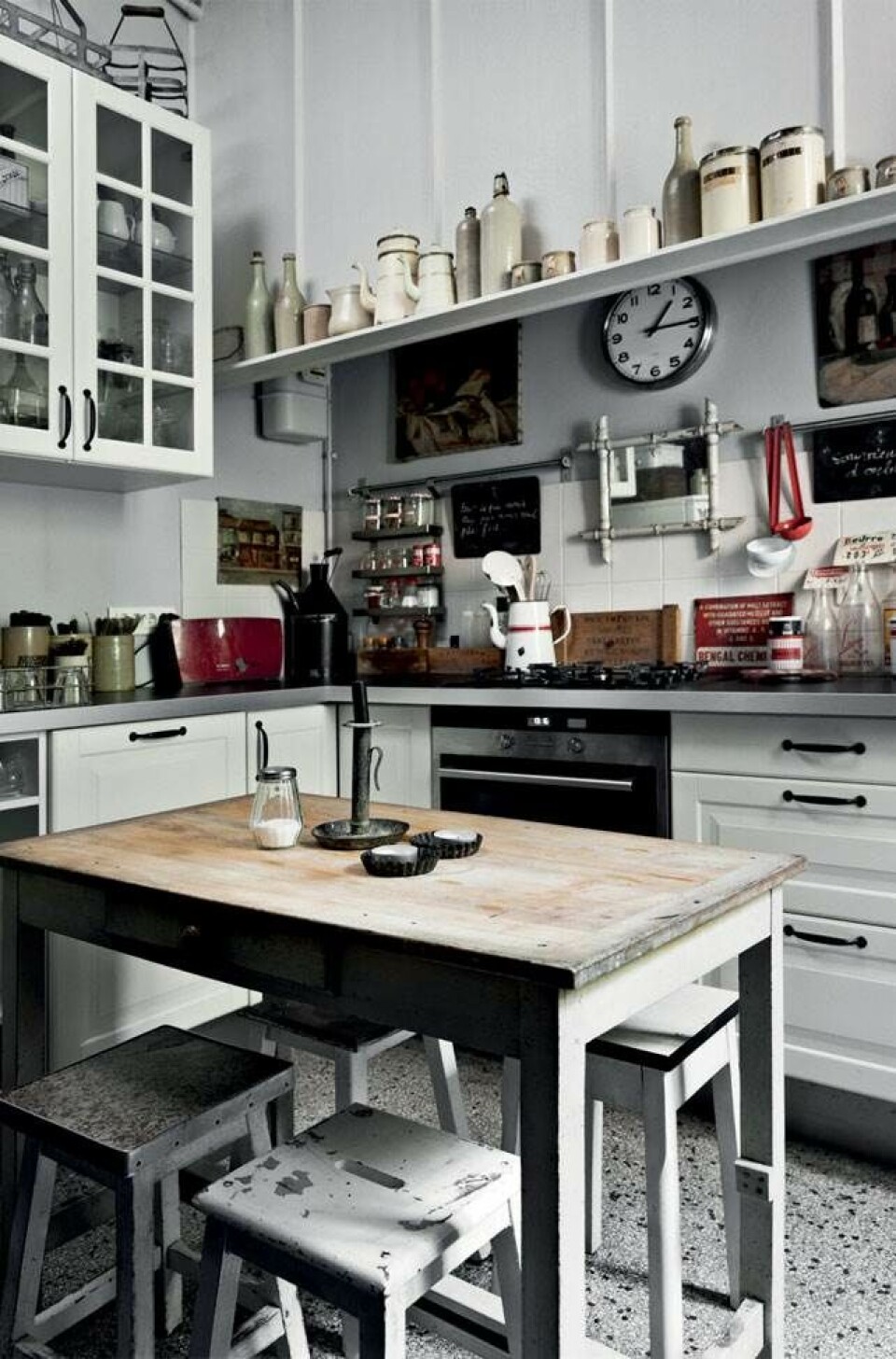 Lejlighed med vintage: Landlig idyl - midt i Paris