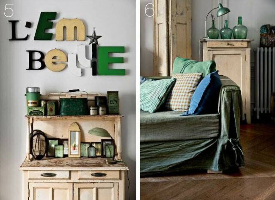 Lejlighed med vintage: Landlig idyl - midt i Paris