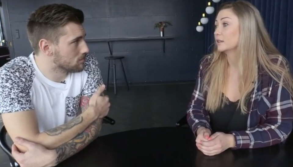 Daniel og Mia (Foto: TV3)