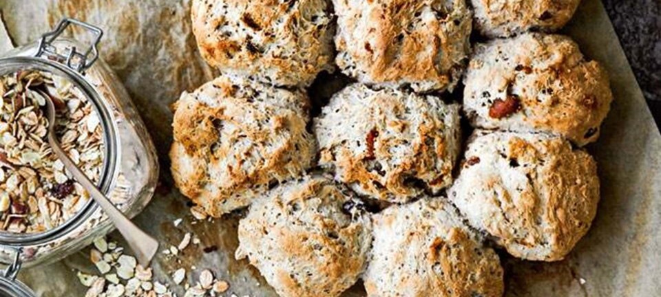 Lækre sprøde mysliboller