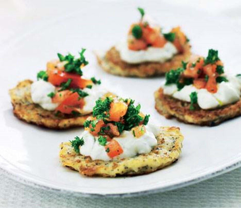 Hytteost-blinis