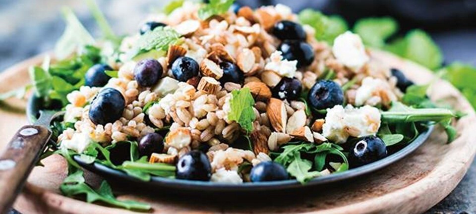 Salat med spelt & feta